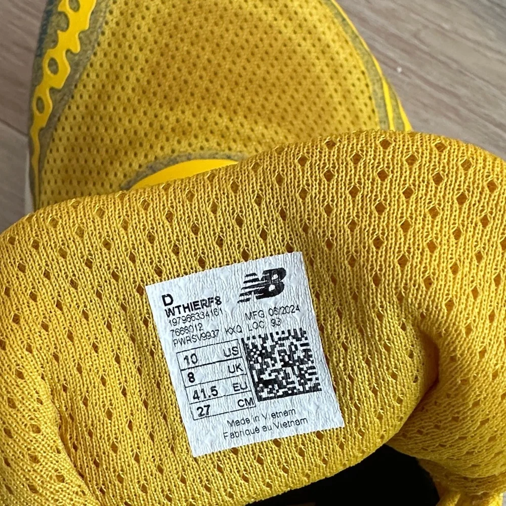 WOMEN'S FRESH FOAM X HIERRO V8 SHOE - GINGER LEMON NWOB - Picture 11 of 14